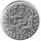 50 Korun (Death of P.O.Hviezdoslav)