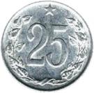 25 Haléřů