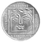 25 Korun (50th Anniversary - Slovak national Theater)