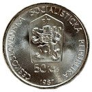 50 Korún (Prague Zoo - Horse Prevalsky)