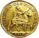 1 Ducat - Frederik V
