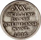 20 Skilling - Frederik VI