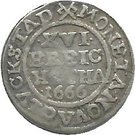 1/16 Thaler - Frederik III (Roman style bust)