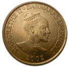 20 Kroner - Margrethe II (4th portrait; Århus City Hall)