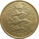 20 Kroner - Margrethe II (4th portrait, 2nd arms)