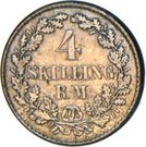 4 Skilling Rigsmont - Frederik VII