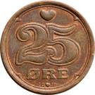 25 Øre - Margrethe II