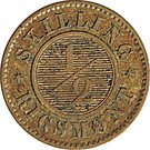 ½ Skilling Rigsmønt - Frederik VII