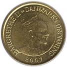 20 Kroner - Margrethe II (4th portrait; Copenhagen City Hall)