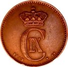2 Øre - Christian IX