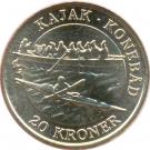 20 Kroner - Margrethe II (Kajak Konebåd)