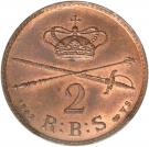 2 Rigsbankskilling - Christian VIII