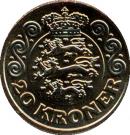 20 Kroner - Margrethe II (5th portrait)