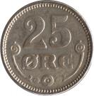 25 Øre - Christian X