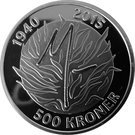 500 Kroner - Margrethe II (75th Birthday)