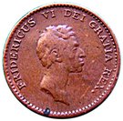 1 Rigsbankskilling - Frederik VI