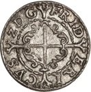 1 Hvid - Frederik II  (Frederiksborg mint)