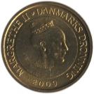 20 Kroner - Margrethe II (4th portrait; Fyrskib XVII)