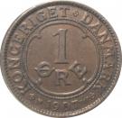 1 Øre - Frederik VIII