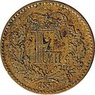 ½ Skilling Rigsmønt - Frederik VII
