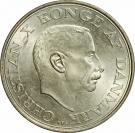 2 Kroner - Christian X (Silver Jubilee of Reign)