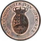⅔ Speciedaler - Christian VII (Copper pattern strike)