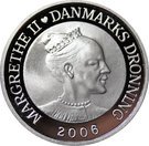 10 Kroner - Margrethe II (The Shadow - Silver Issue)