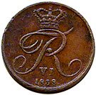 ½ Rigsbankskilling - Frederik VI