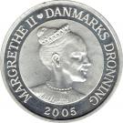 10 Kroner - Margrethe II (Ugly Duckling - Silver Issue)