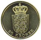20 Kroner - Margrethe II (5th portrait)