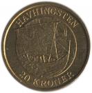 20 Kroner - Margrethe II (4th portrait; Havhingsten)