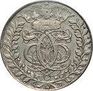 4 Mark Dansk - Christian V (Type II; laurel wreath)