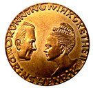 20 Kroner - Margrethe II (Silver Wedding Anniversary)