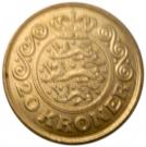 20 Kroner - Margrethe II (4th portrait; 1st arms)