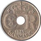 25 Øre - Christian X