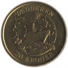 20 Kroner - Margrethe II (4th portrait; Vædderen)