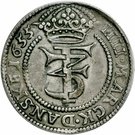 4 Mark Dansk - Frederik III (Type IIA)
