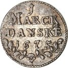 1 Mark Dansk - Christian V