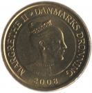 20 Kroner - Margrethe II (4th portrait; Selandia)