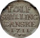12 Skilling Dansk - Frederik IV