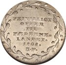 ⅙ Rigsdaler Courant - Frederik VI (Offer Mark)