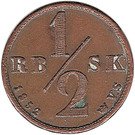 ½ Rigsbankskilling - Frederik VII