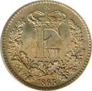 1 Skilling Rigsmont - Frederik VII