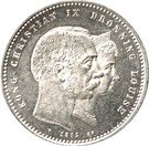 2 Kroner - Christian IX (Golden Wedding)