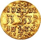 ¼ Dukat - Christian IV (Hebræermønt)