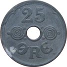 25 Øre - Christian X (German Occupation)