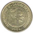 10 Kroner - Margrethe II (4th portrait, 2nd arms)
