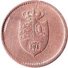 6 Skilling - Frederik VI (Token Coinage)