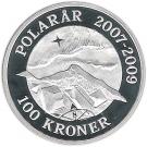 100 Kroner - Margrethe II (4th portrait; Polar Year)