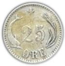 25 Øre - Christian IX